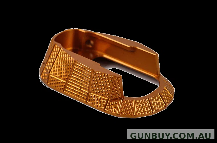Lokgrip CZ Shadow 2 Magwell GridLOK Aluminium Orange