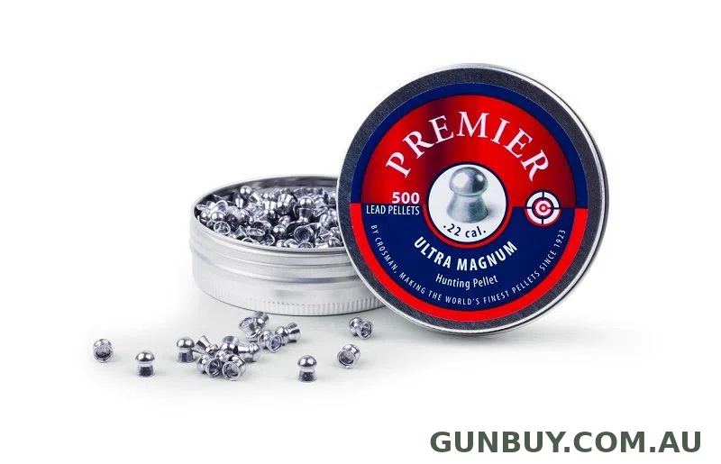 Crosman .22cal 14.3gr Domed Pellet (500/Pk)