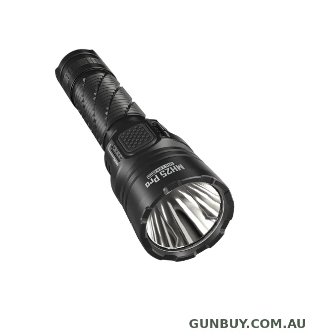 NITECORE MH25 PRO Ultra Long Range Torch, 3300 Lumens - Shooter's Delight