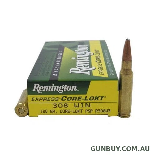 Remington 308 Win 180Grs PSP Core-Lokt (20 Rounds)