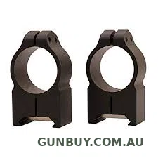 Warne 1 Inch PA Extra High Matte Rings