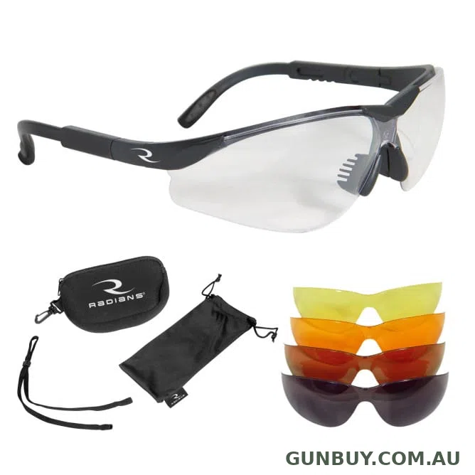 Radians T85 5 Lens Interchageable Shooting Glass Kit