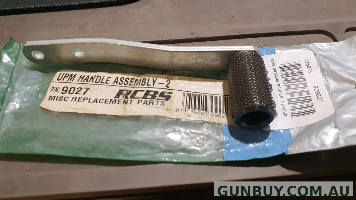 RCBS UNIFLOW POWDER MEASURE HANDLE ASSEMBLY