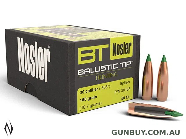 Nosler 308 165 gr Ballistic Tip 50pk