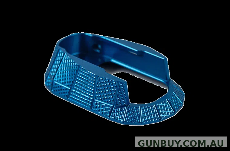 Lokgrip CZ Shadow 2 Magwell GridLOK Aluminium Blue