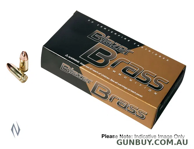 BLAZER 40 SMITH AND WESSON 165GR FMJ BRASS (50 PACK)