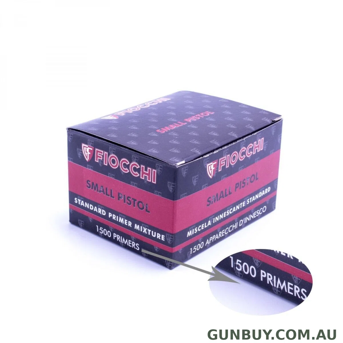 Fiocchi SMALL RIFLE PRIMERS (1500 PACK)