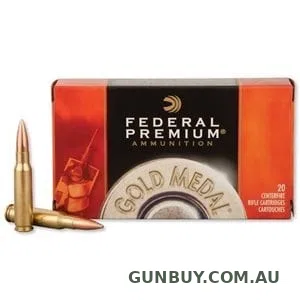 Federal 308 WIN 168GR MATCHKING GOLD MEDAL