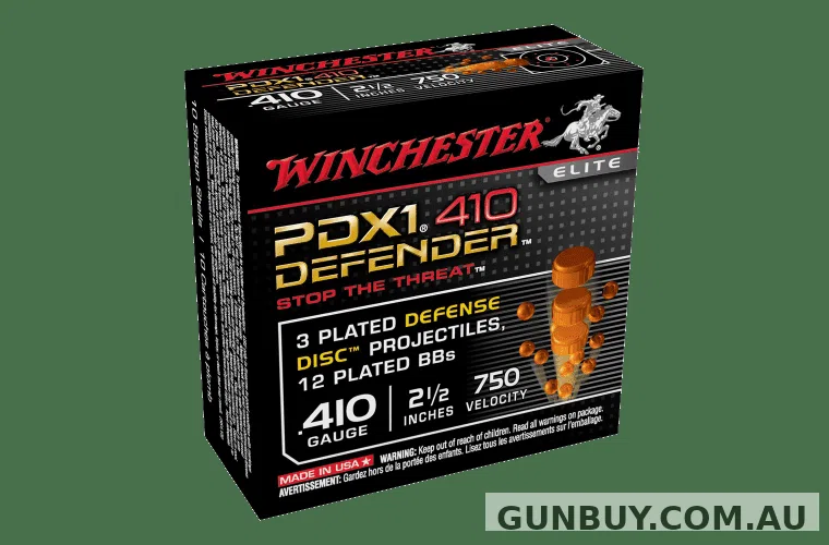 WINCHESTER PDX1 Supreme Elite 410G 2-1/2In BBx12/3xDiscs (10 Rounds) - Shooter's Delight