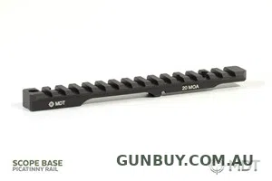 MDT CZ 455 20 MOA PICATINNY RAIL