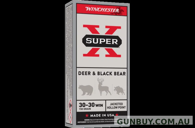 Winchester Super X 30-30Win 150gr HP (20 Rounds)