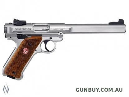 Ruger MKIV Competition Stainless 174mm
