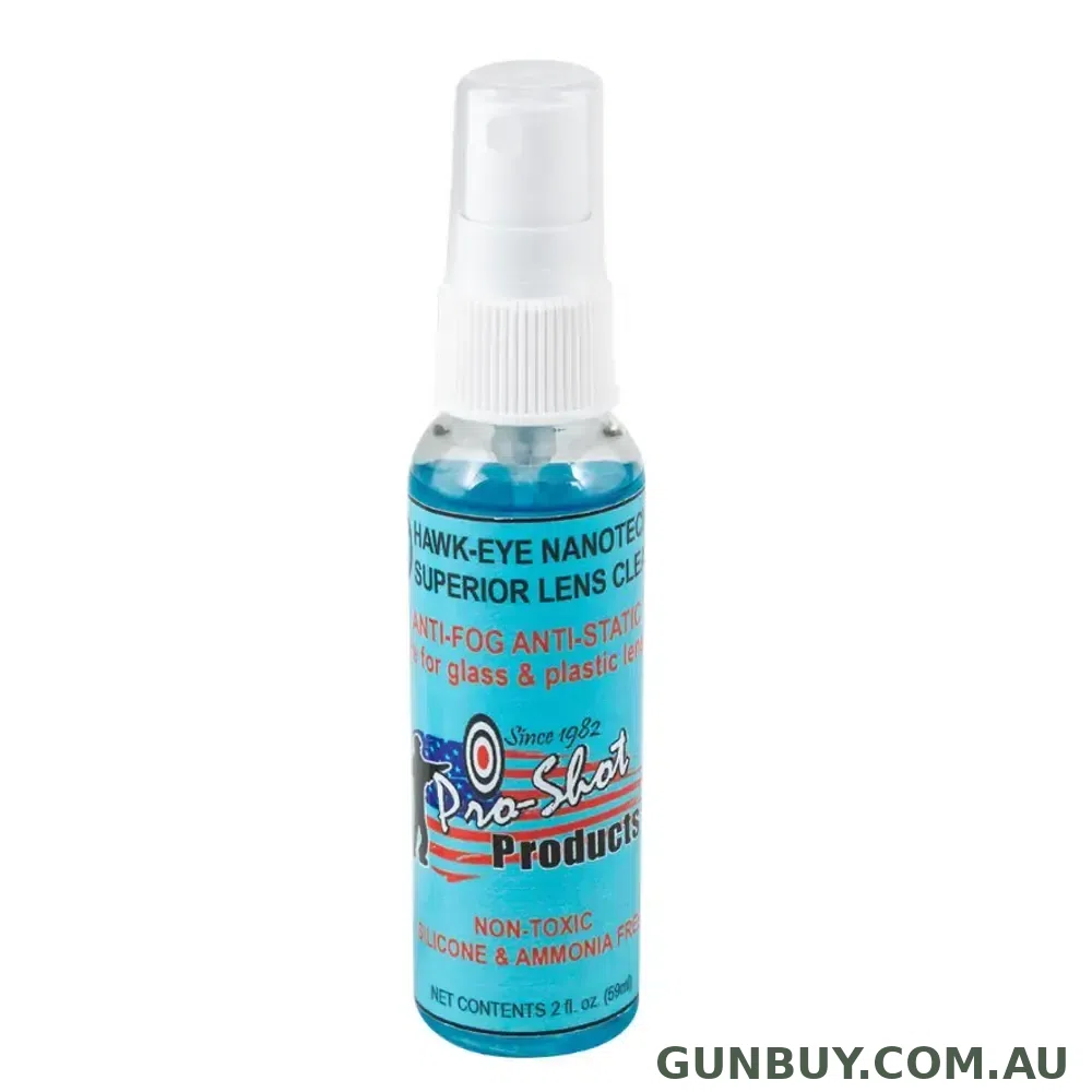 Pro Shot Anti-Fog Lens Cleaning Solution - 2 oz
