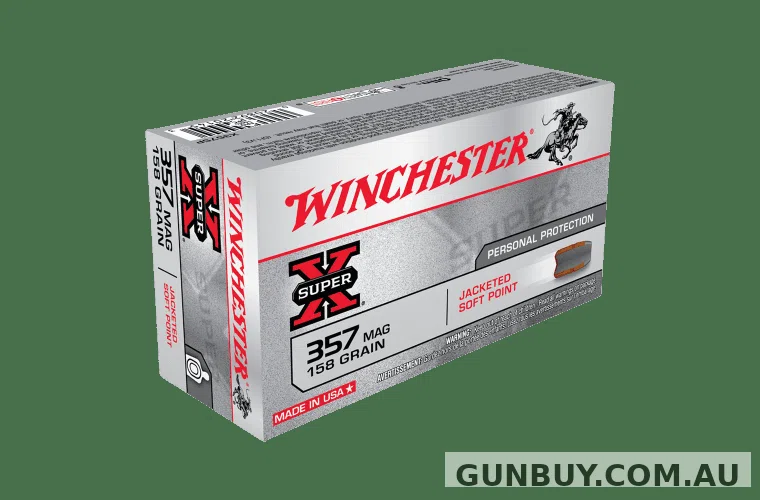 Winchester Super X 357Mag 158gr JSP