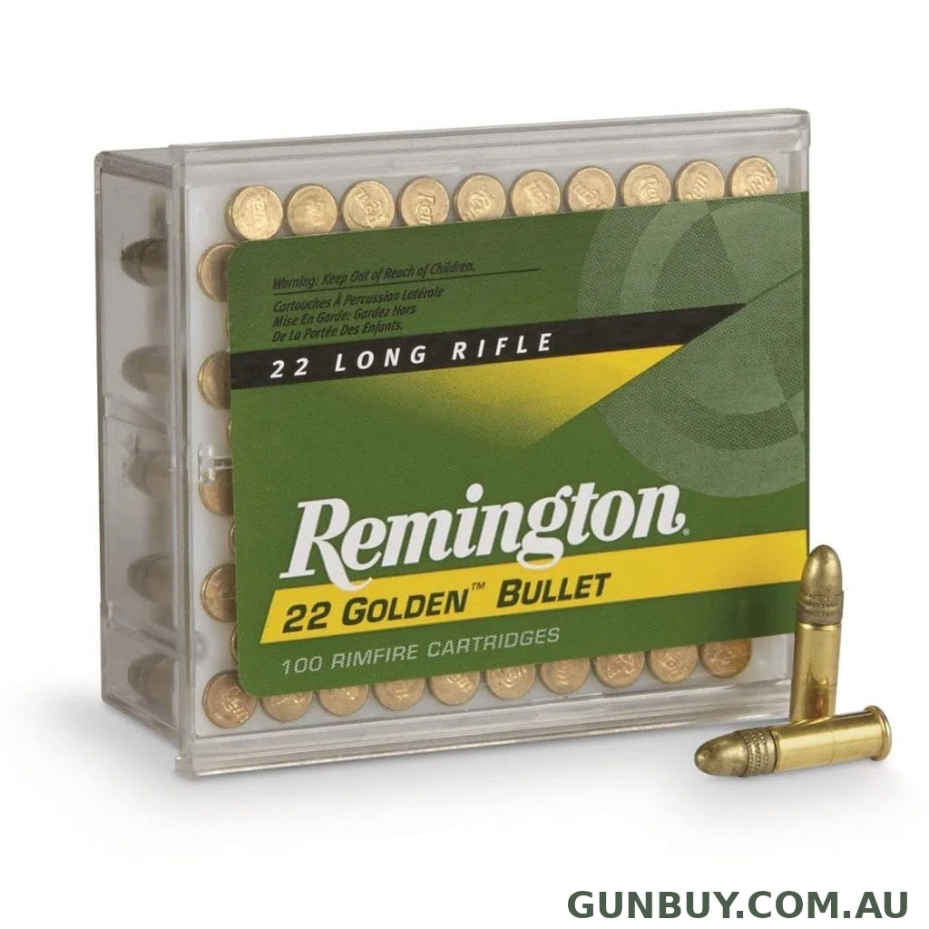 Remington High Velocity Golden Bullet Solid 36Gr (100 Rounds)