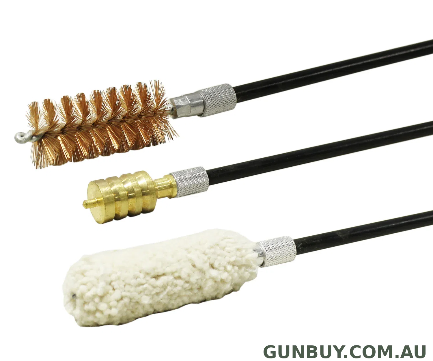 Pro-Tactical 3pc Shotgun Cleaning Brush Set 12 Gauge