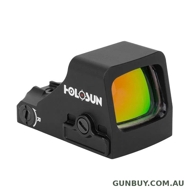 Holosun HE407K X2 - Miniature Reflex Sight 2 MOA Dot - Shake Awake / Battery