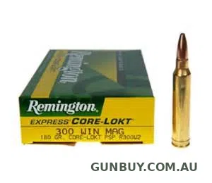 Remington 300 Win 180Grs PSP Core-Lokt (20 Rounds)