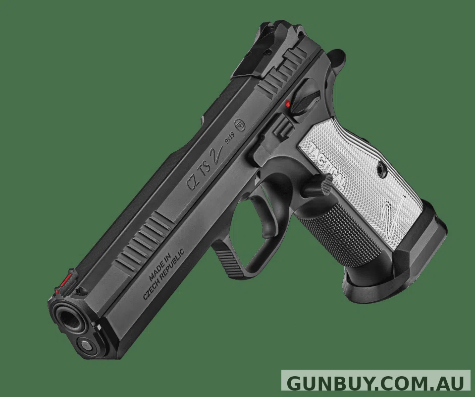 CZ TS2 9MM Black 134mm (2 Spare 10 rnd Mags) - Shooter's Delight