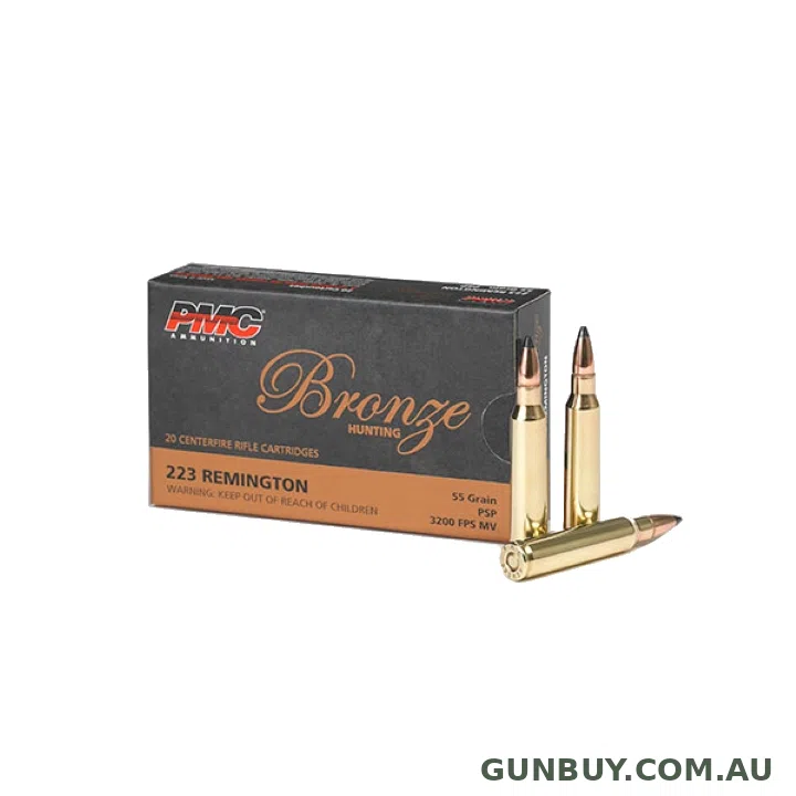 PMC 223 Rem 55gr SP Bulk Pack (800 Pack)