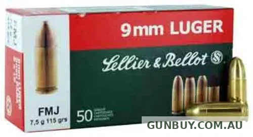 Shooter's Delight Luger 115gr JHP 50 Pack