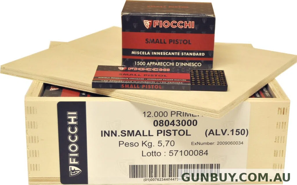 Fiocchi LARGE PISTOL PRIMERS (1500 PACK)