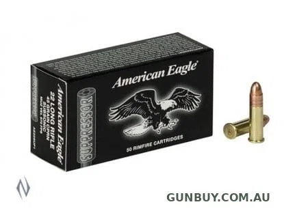 FEDERAL 45GR SUPPRESSOR AMERICAN EAGLE (500pcs)