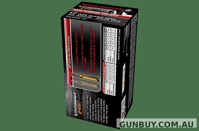 Winchester VARMINT HE 17WSM 20GR (50PCS)