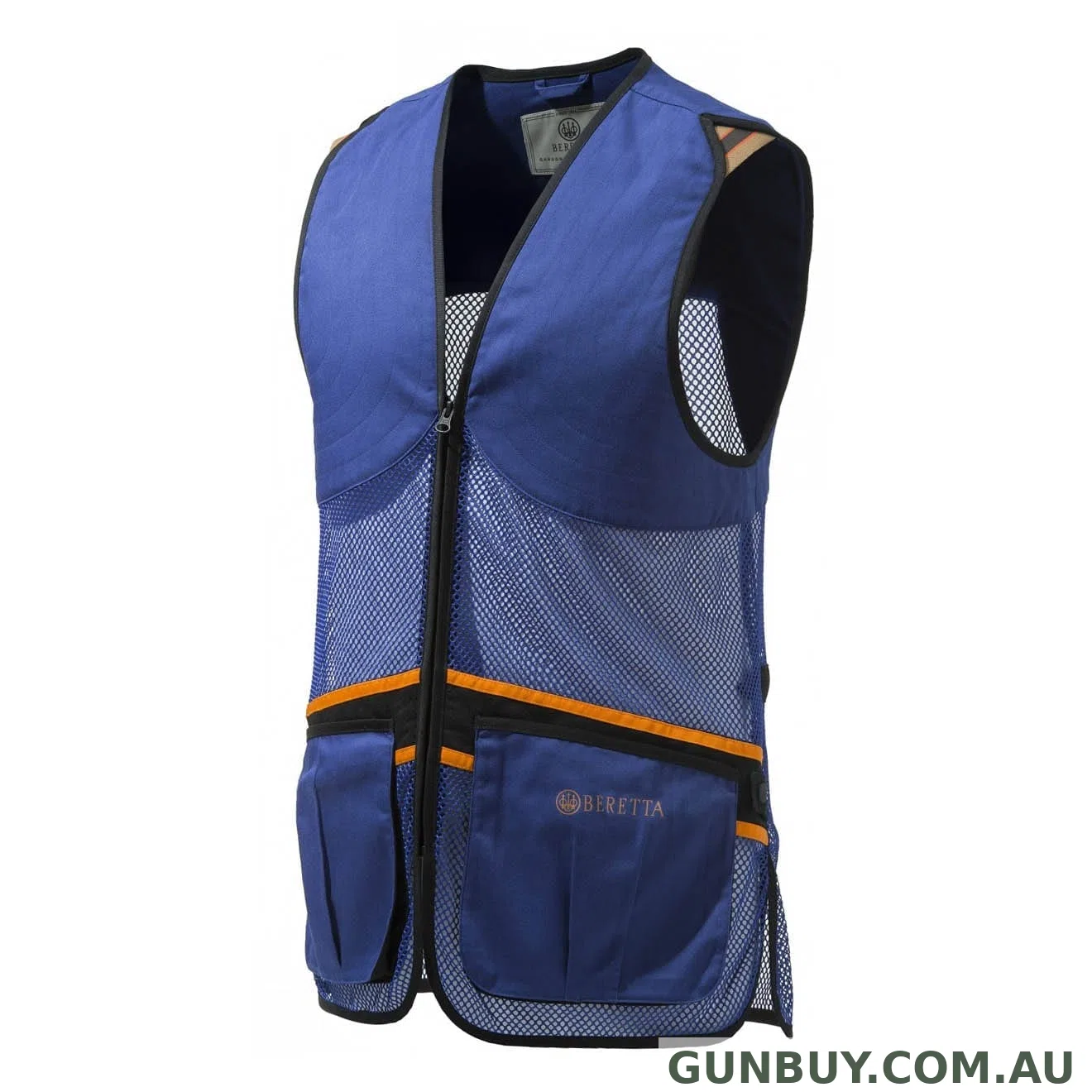 Beretta Full Mesh Vest Blue- 5XL