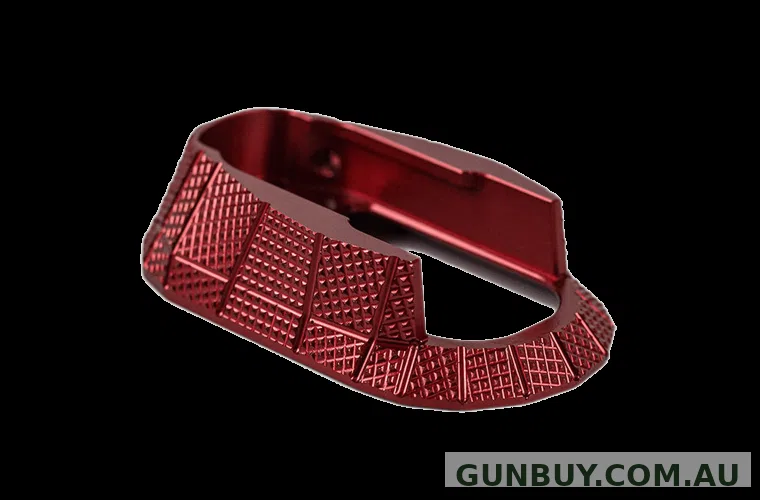 Lokgrip CZ Shadow 2 Magwell GridLOK Aluminium Red