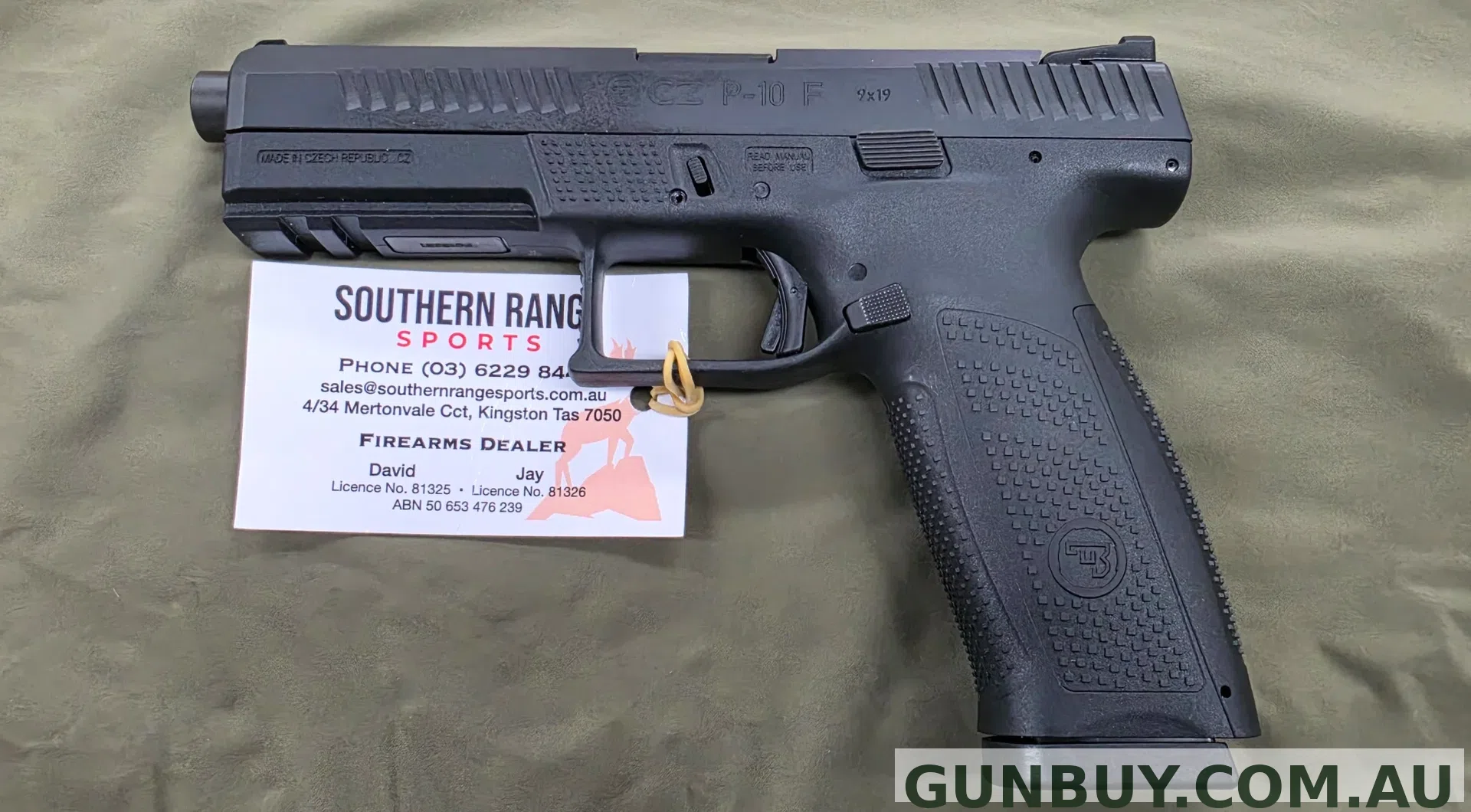 CZ P10F 9mm Luger