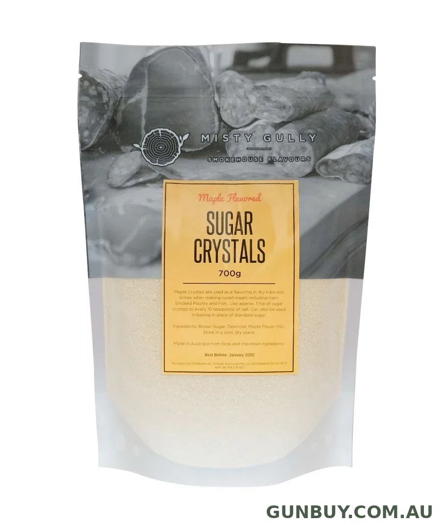 Misty Gully Maple Flavoured Sugar / Crystals (700g)