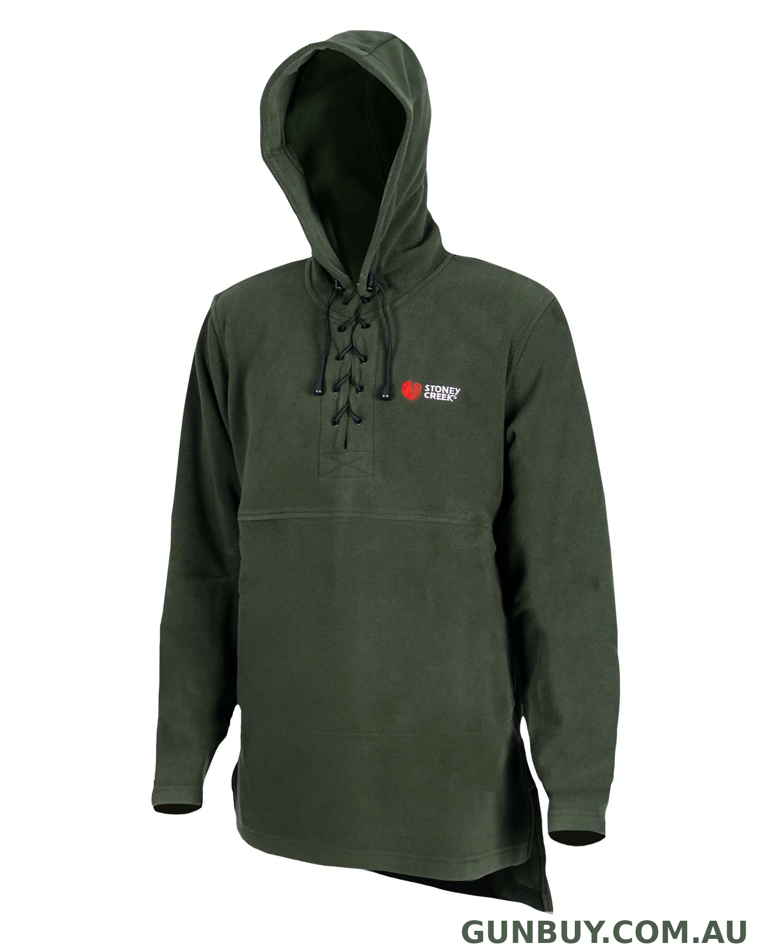 Stoney Creek Men's Fleece Lace Up Hoodie Bayleaf
