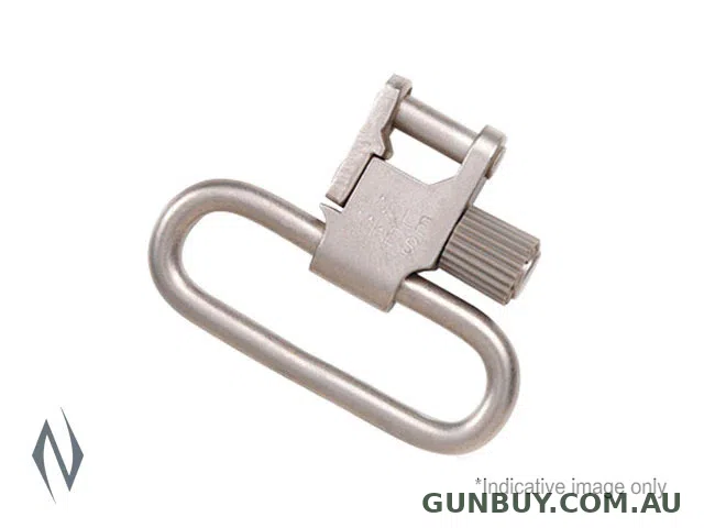 Uncle Mike's SWIVELS QD NICKEL 1" NO STUD