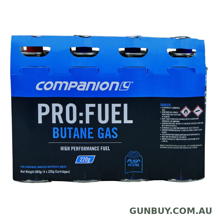 Companion Butane Gas 4pk 220g