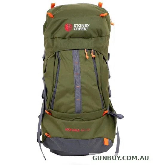 Stoney Creek Mohaka 40+10 Pack Bayleaf