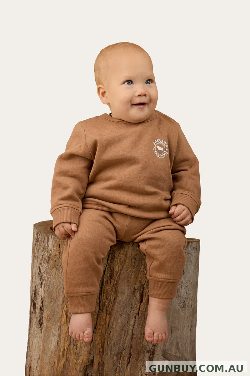 Ringers Western Mini Ranger Babies Signature Bull fleece Pullover