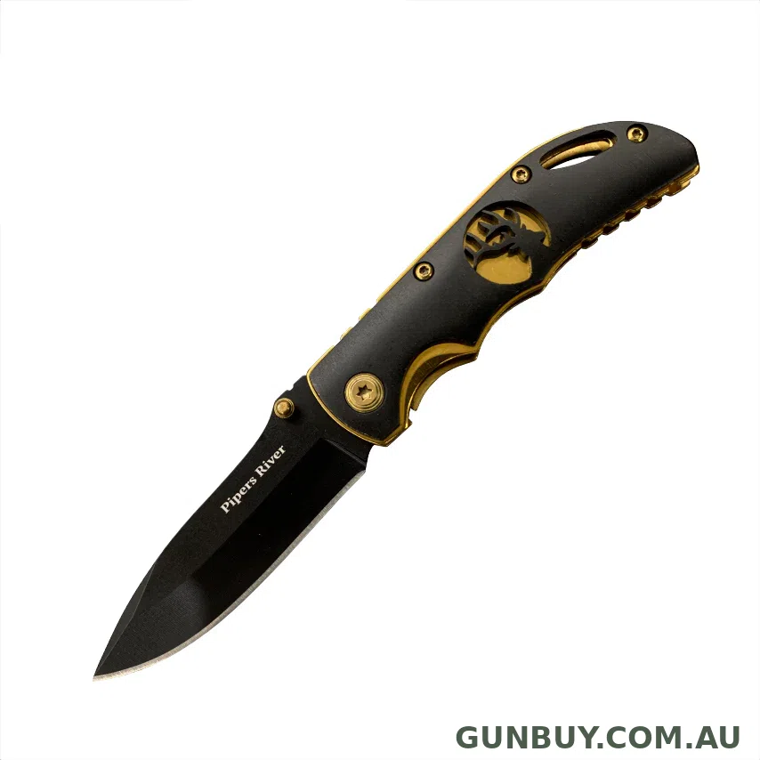 Piper River Black & Gold Folder (PR134-L)