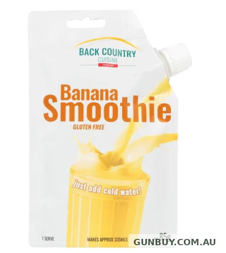 Back Country Cuisine Banana Smoothie