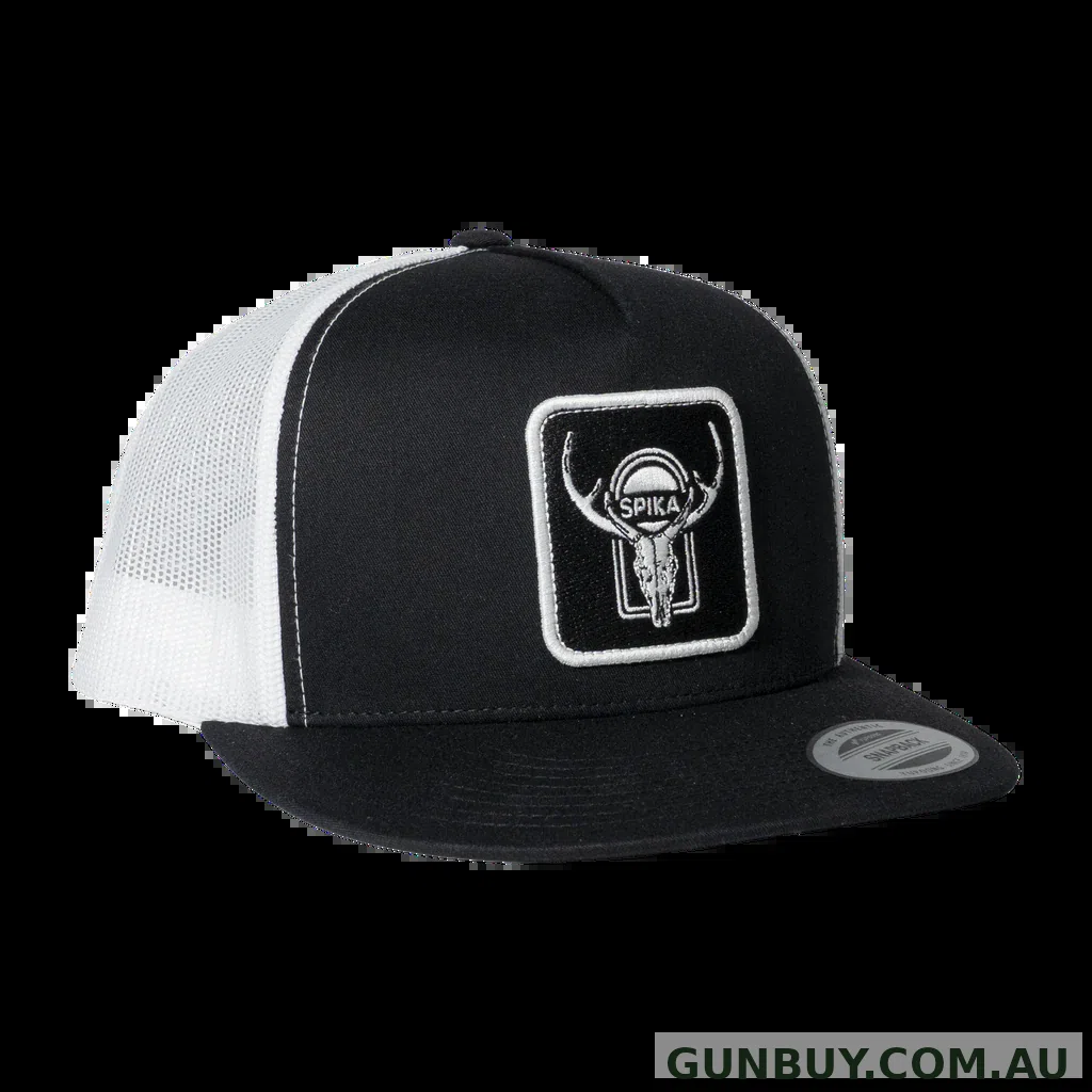 Spika Patch Trucker Cap High Country Sambar Black/White
