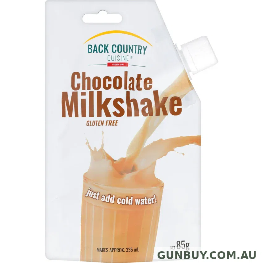 Back Country Cuisine Chocolate Milkshake