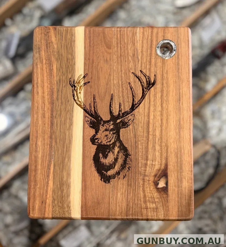 Sports Hut Chopping Board Etched Small