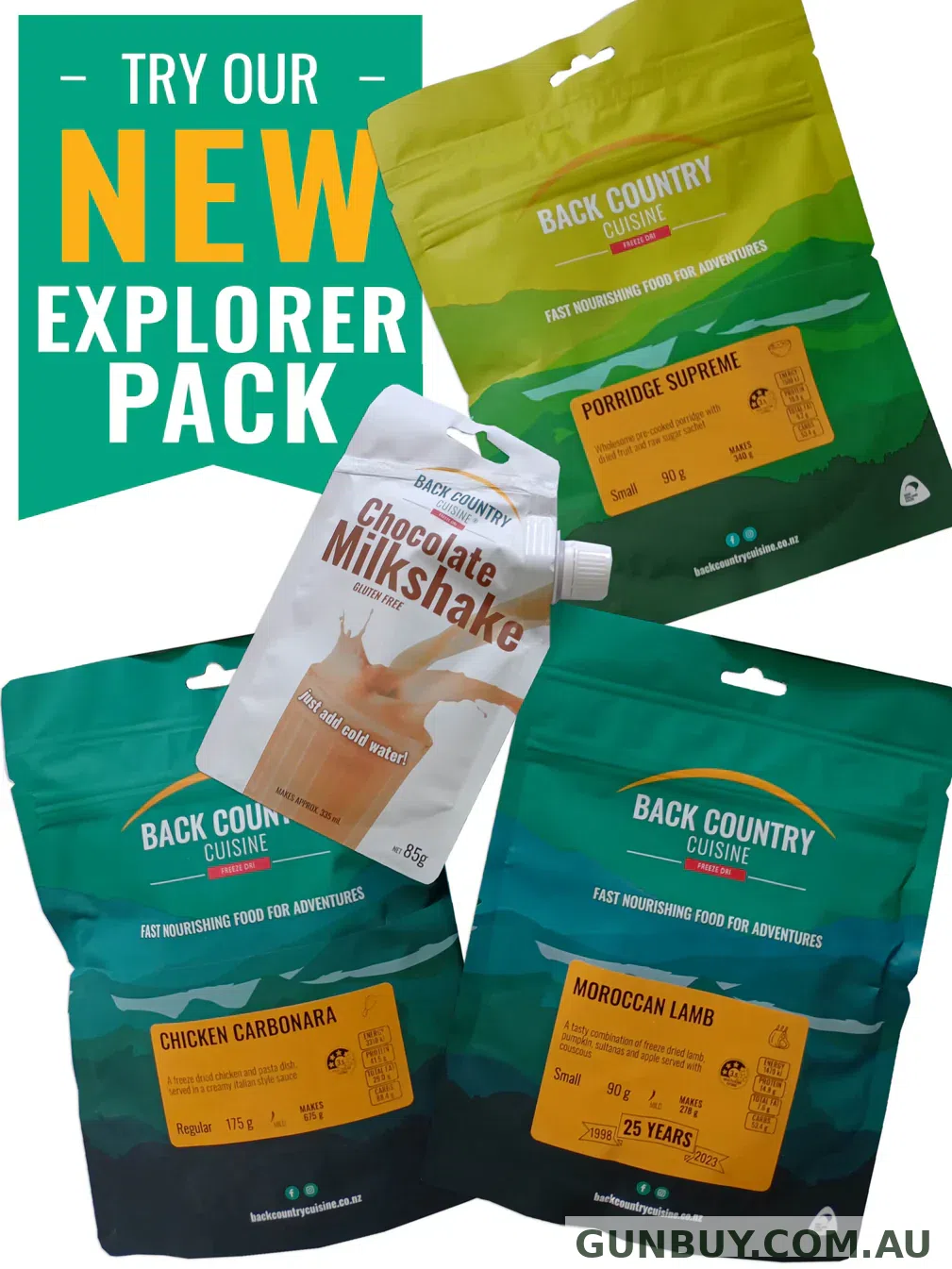 Back Country Cuisine Explorer Pack