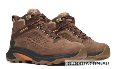 Merrell Men's Moab Speed 2 Mid Waterproof Hiking Boots Mole