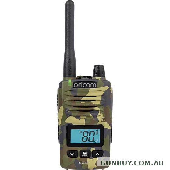Oricom DTX600 5 Watt UHF Radio Camo