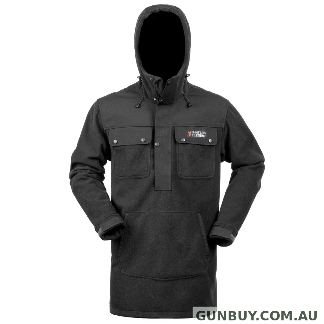 Hunters Element Bush Coat Half Zip Mens