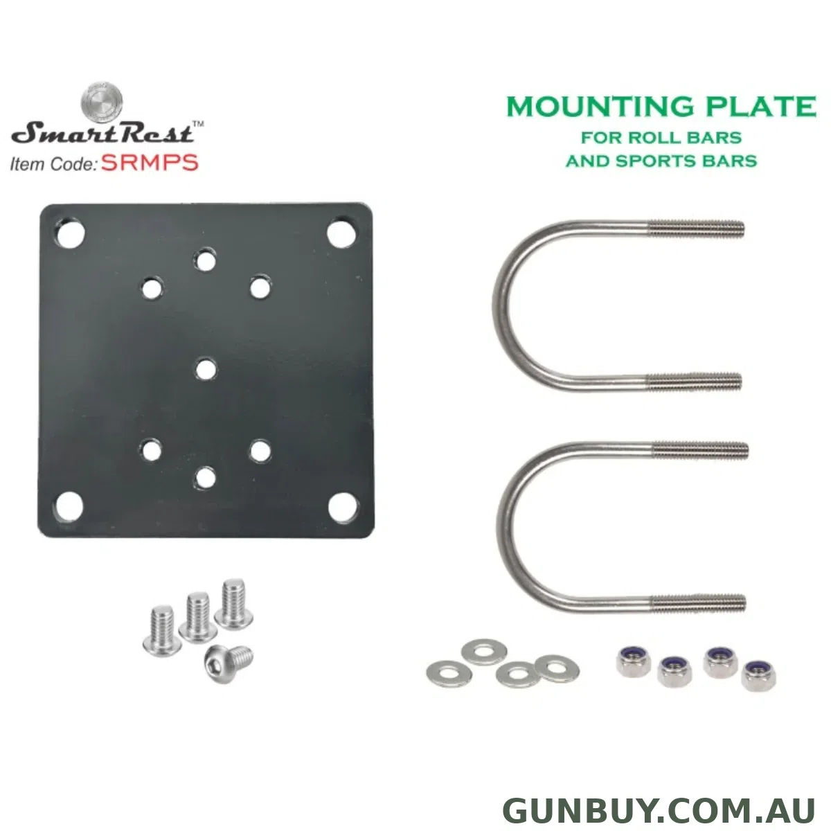 Smart Rest Mounting Plate Short
