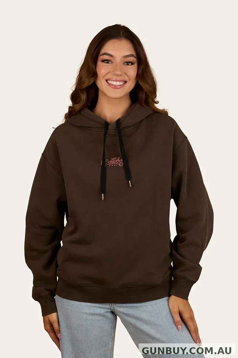 Ringers Western Hey Cowboy Oversized Pullover Hoodie