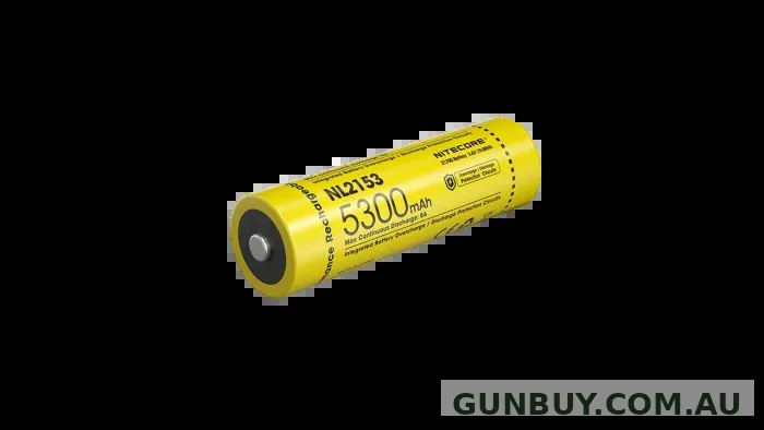 Nitecore 21700 Li-ion Battery 3.6V 5300mAh