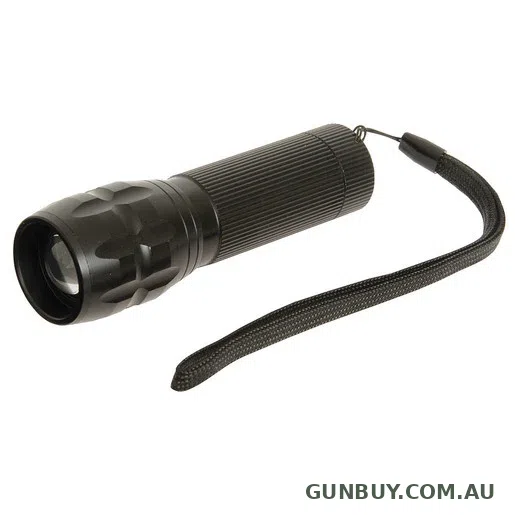Tech brands Torch with Adjustable Lens | 190 Lumen